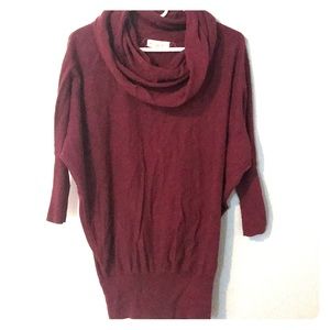 Cowl neck sweater